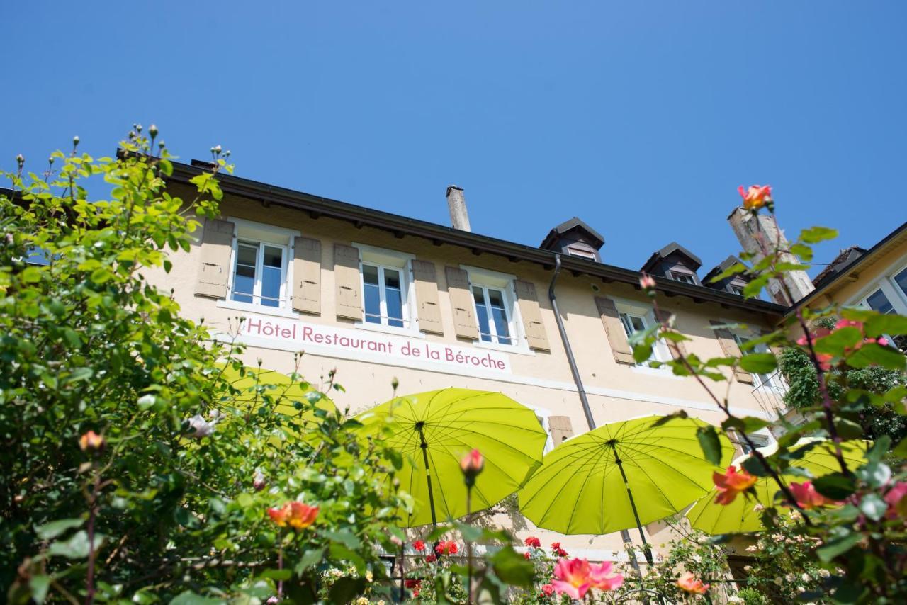 Hôtel de la Béroche Saint-Aubin-Sauges Exterior foto
